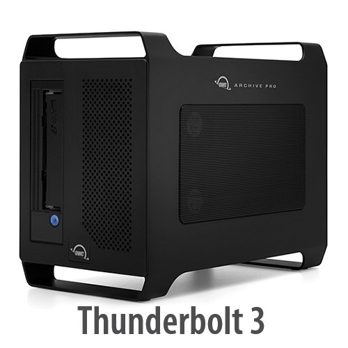 OWC Archive Pro LTO8 Thunderbolt Tape Storage/Archiving Solution with Hedge Canister Software and 8.0TB Onboard Storage New, by Other World Computing