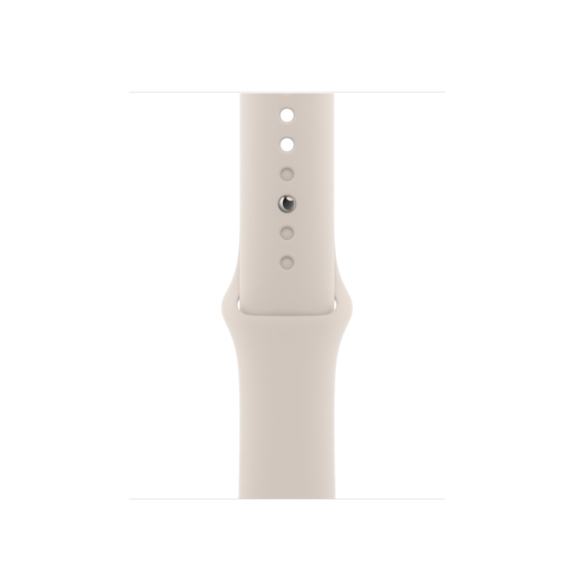 Apple Sport Band for Apple Watch (38mm / 40mm / 41mm) Starlight New New, by Apple