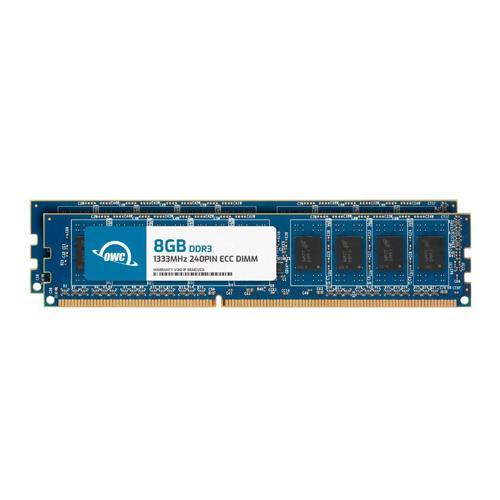 16.0GB (2 x 8GB) OWC 1333MHz DDR3L PC3L10600 240Pin ECC DIMM Memory Upgrade Kit for PC New, by Other World Computing