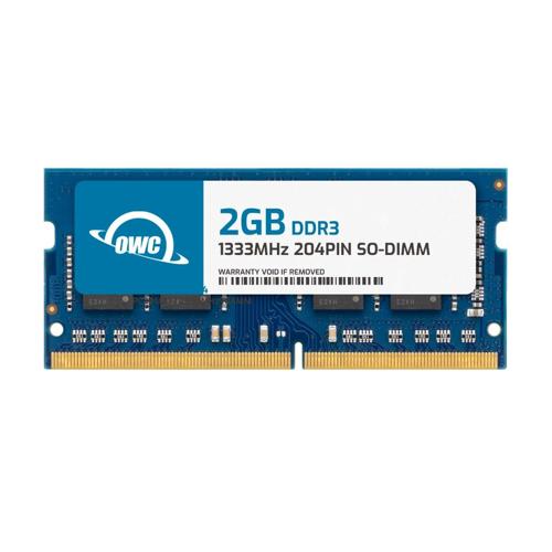 2.0GB OWC 1333MHz DDR3 PC310600 204Pin SODIMM Memory Module for PC New, by Other World Computing