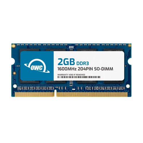 2.0GB OWC 1600MHz DDR3 PC312800 204Pin SODIMM Memory Module for PC New, by Other World Computing