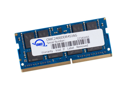 16.0GB 2400MHz DDR4 PC419200 SODIMM 260 Pin CL17 Memory Module for Mac New, by Other World Computing