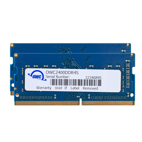 16.0GB (2 x 8GB) 2400MHz DDR4 PC419200 SODIMM 260 Pin CL17 Memory Upgrade Kit for Mac New, by Other World Computing
