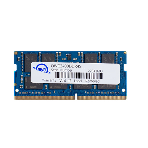 32.0GB 2400MHz DDR4 PC419200 SODIMM 260 Pin CL17 Memory Module for Mac New, by Other World Computing