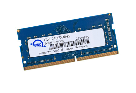 8.0GB 2400MHz DDR4 PC419200 SODIMM 260 Pin CL17 Memory Module for Mac New, by Other World Computing