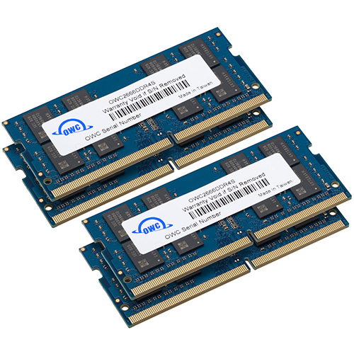 96.0GB (2 x 32GB + 2 x 16GB) OWC 2666MHz DDR4 PC421300 260Pin SODIMM Memory Upgrade Kit for Mac New, by Other World Computing