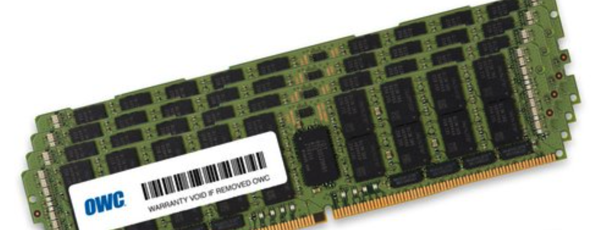 512GB (4 x 128GB) OWC PC23400 DDR4 ECC 2933MHz 288pin LRDIMM Memory Upgrade Kit for Mac New, by Other World Computing