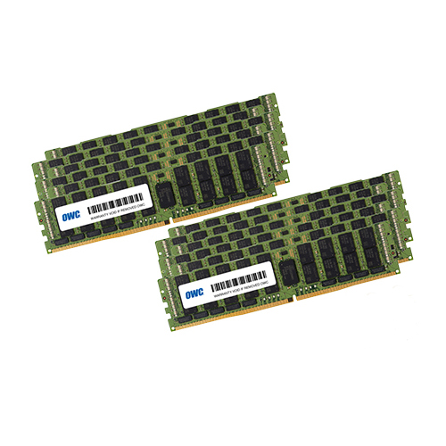 384.0GB (12 x 32GB) OWC PC23400 DDR4 ECC 2933MHz 288Pin RDIMM Memory Upgrade Kit for Mac New, by Other World Computing