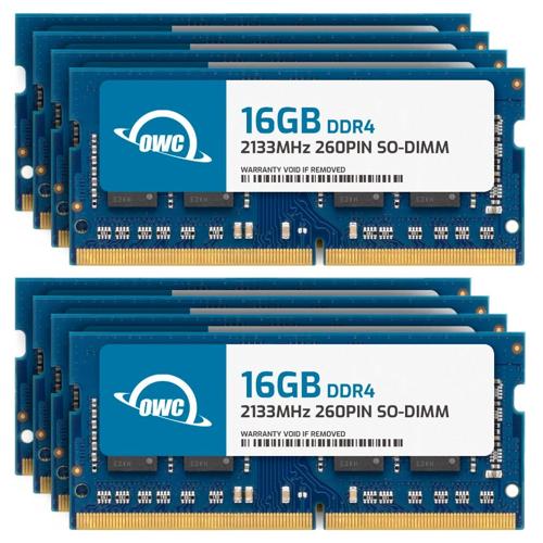 128.0GB (8 x 16GB) OWC 2133MHz DDR4 PC417000 260Pin SODIMM Memory Upgrade Kit for PC New, by Other World Computing