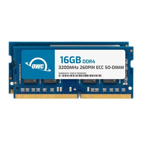 32.0GB (2 x 16GB) OWC 3200MHz DDR4 PC425600 260Pin ECC SODIMM Memory Upgrade Kit for PC New, by Other World Computing