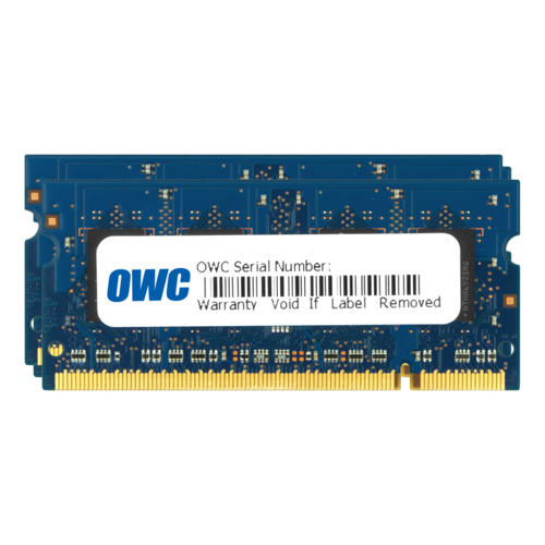 6.0GB Kit (2.0GB+4.0GB) PC26400 DDR2 800MHz SODIMM 200 Pin Memory Upgrade Kit for Mac New, by Other World Computing