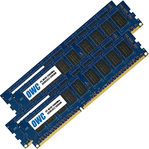 16.0GB (4 x 4GB) OWC PC8500 DDR3 1066MHz ECC DIMM Memory Upgrade Kit for Mac New, by Other World Computing