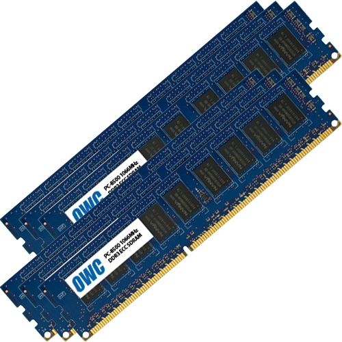 24.0GB (6 x 4GB) OWC PC8500 DDR3 1066MHz ECC DIMM Memory Upgrade Kit for Mac New, by Other World Computing