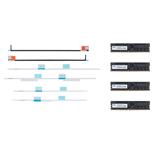 256.0GB (4 x 64GB) OWC PC21300 DDR4 ECCR 2666MHz 288Pin CL19 LRDIMM Memory Upgrade Kit for iMac Pro (2017) New, by Other World Computing