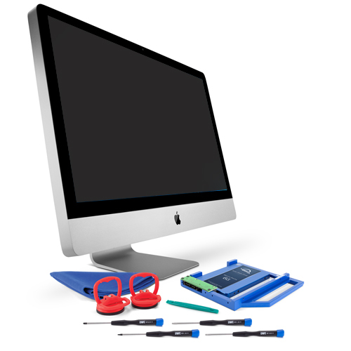 2.0TB OWC DIY Optical Drive to SSD Internal Storage Upgrade Kit for 27inch iMac (2009 2011) with OWC Mercury Electra 6G New, by Other World Computing