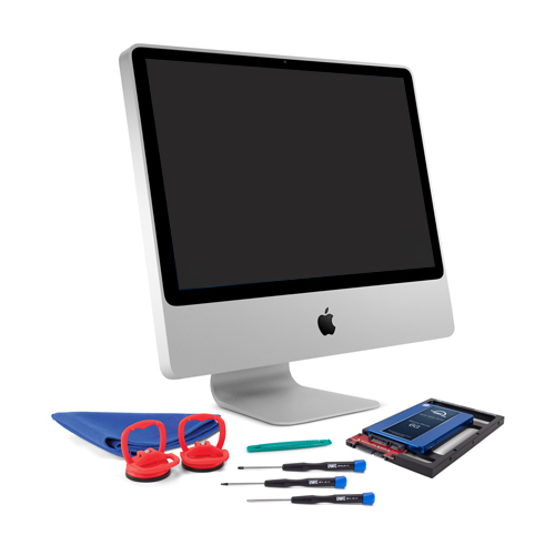 500GB OWC DIY HDD to SSD Internal Storage Upgrade Bundle for iMac (2006 Early 2009) with OWC Mercury Electra 6G SSD New, by Other World Computing