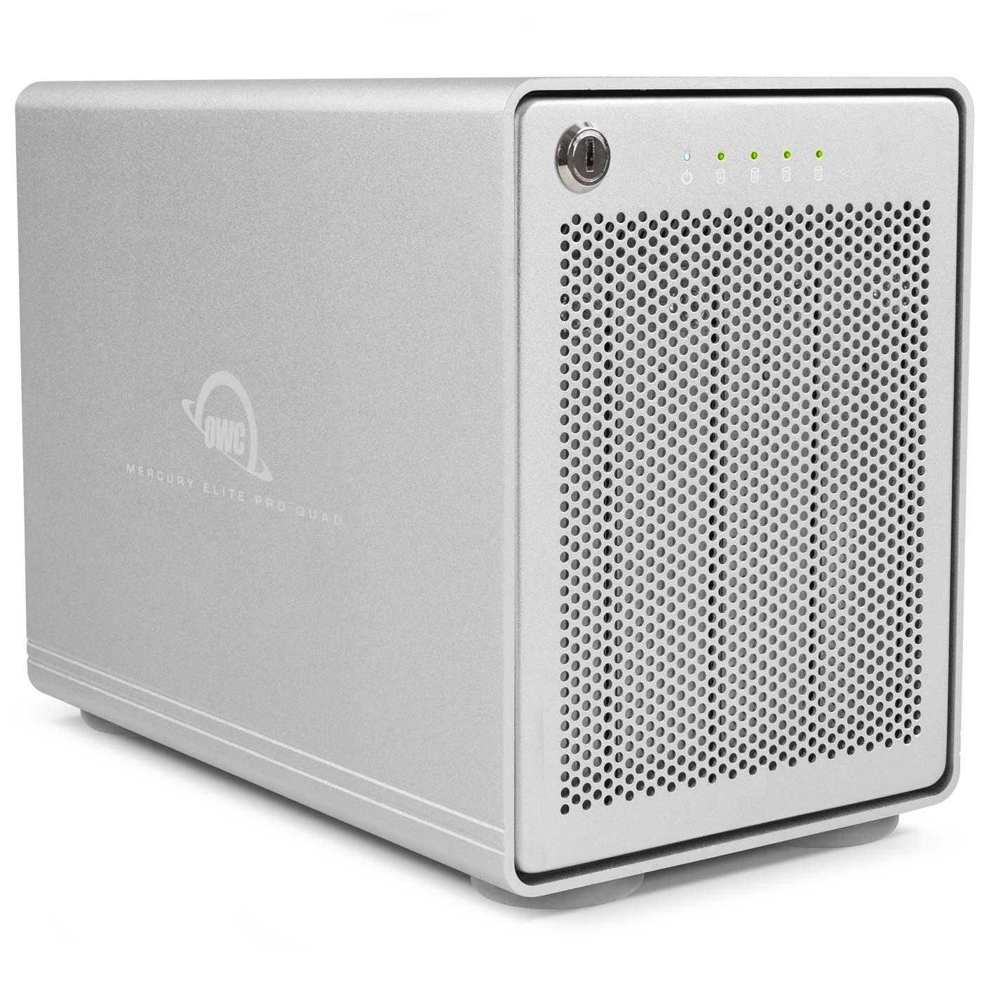 80.0TB OWC Mercury Elite Pro Quad RAID 5 FourDrive HDD External Storage Solution New, by Other World Computing