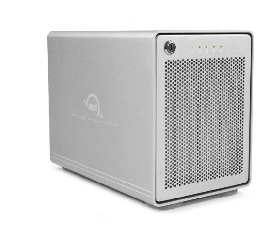 96.0TB OWC Mercury Elite Pro Quad RAID 5 FourDrive HDD External Storage Solution New, by Other World Computing