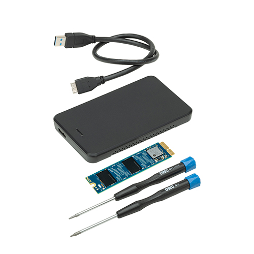 480GB OWC Aura N2 SSD Complete Internal Storage Upgrade Solution for Select MacBook Pro Retina (2013 2015), MacBook Air New, by Other World Computing
