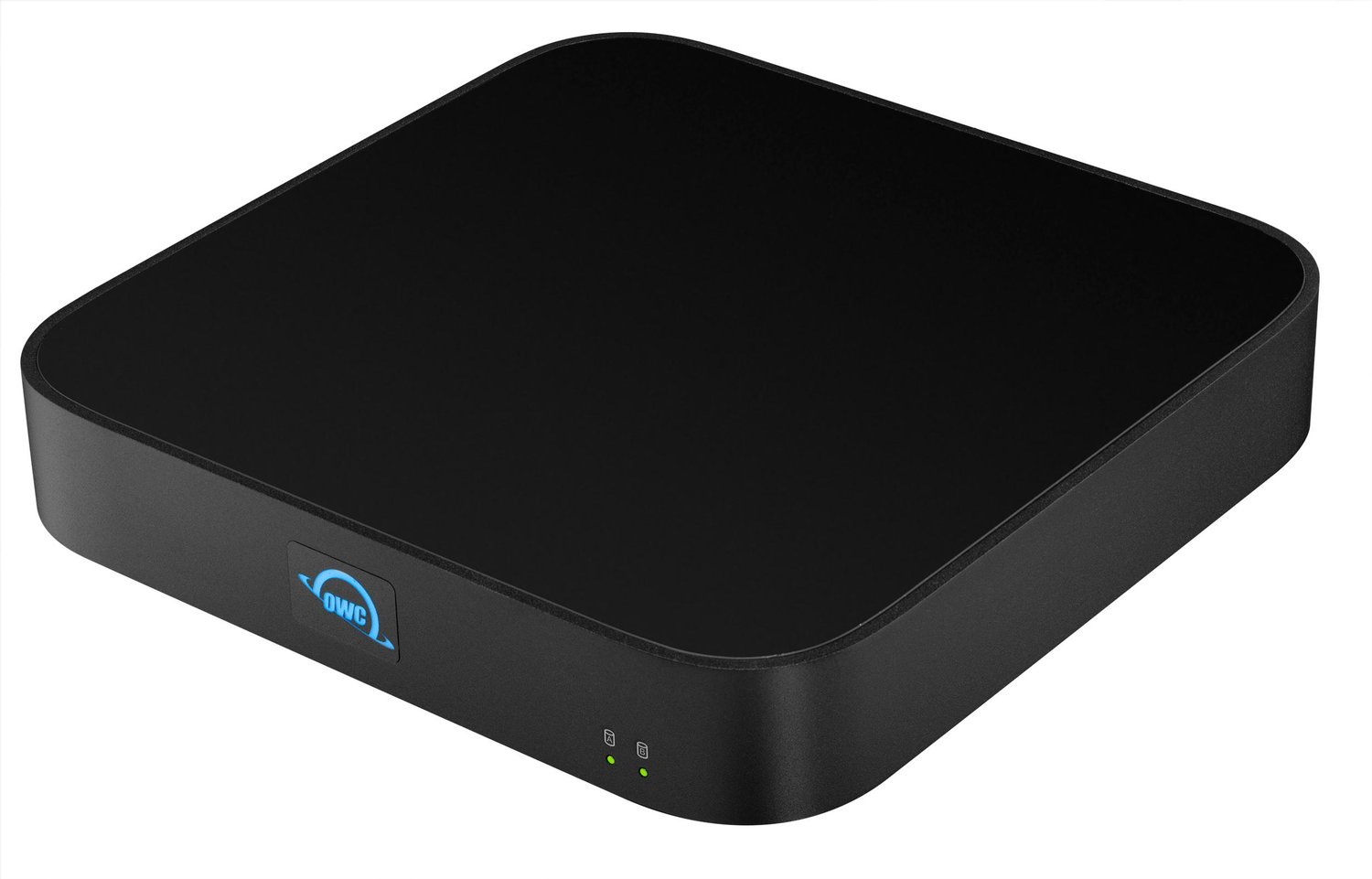 8.0TB (6.0TB HDD + 2.0TB NVMe) OWC miniStack STX Stackable Storage and Thunderbolt Hub Xpansion Solution Matte Black New, by Other World Computing