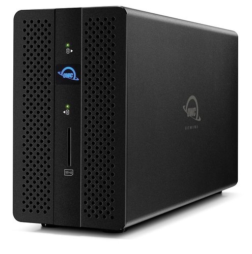 OWC Gemini TwoBay RAID Thunderbolt (40Gb/s) External Storage Enclosure + 7Port Docking Solution for 2.5inch & 3.5inch New, by Other World Computing