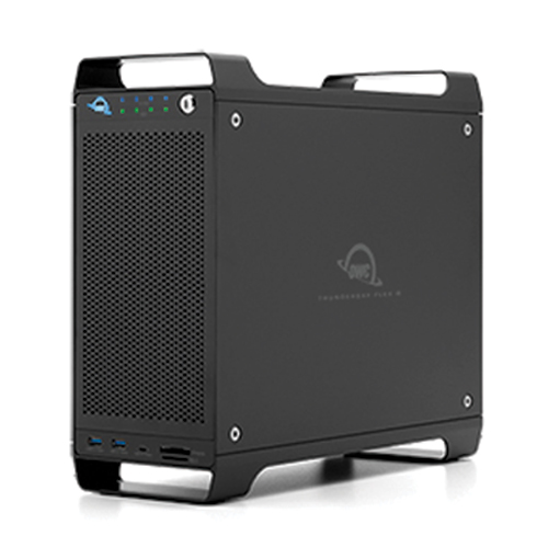 116.0TB (1x4.0TB U.2 NVMe SSD, 7x16.0TB HDD) ThunderBay Flex 8 Thunderbolt 3 Storage Solution New, by Other World Computing
