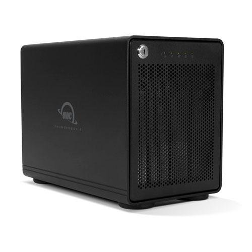 80.0TB OWC ThunderBay 4 FourDrive Thunderbolt (40Gb/s) External Storage Solution with Enterprise Drives and SoftRAID New, by Other World Computing