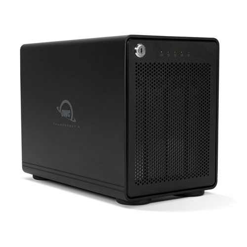 OWC ThunderBay 4 FourBay Thunderbolt (40Gb/s) External Storage Enclosure with SoftRAID for 2.5inch & 3.5inch SATA Drives New, by Other World Computing