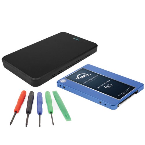 2.0TB OWC DIY Internal Storage Upgrade Kit with OWC Mercury Electra 6G SSD + OWC Express USB 3.2 (5Gb/s) BusPowered New, by Other World Computing