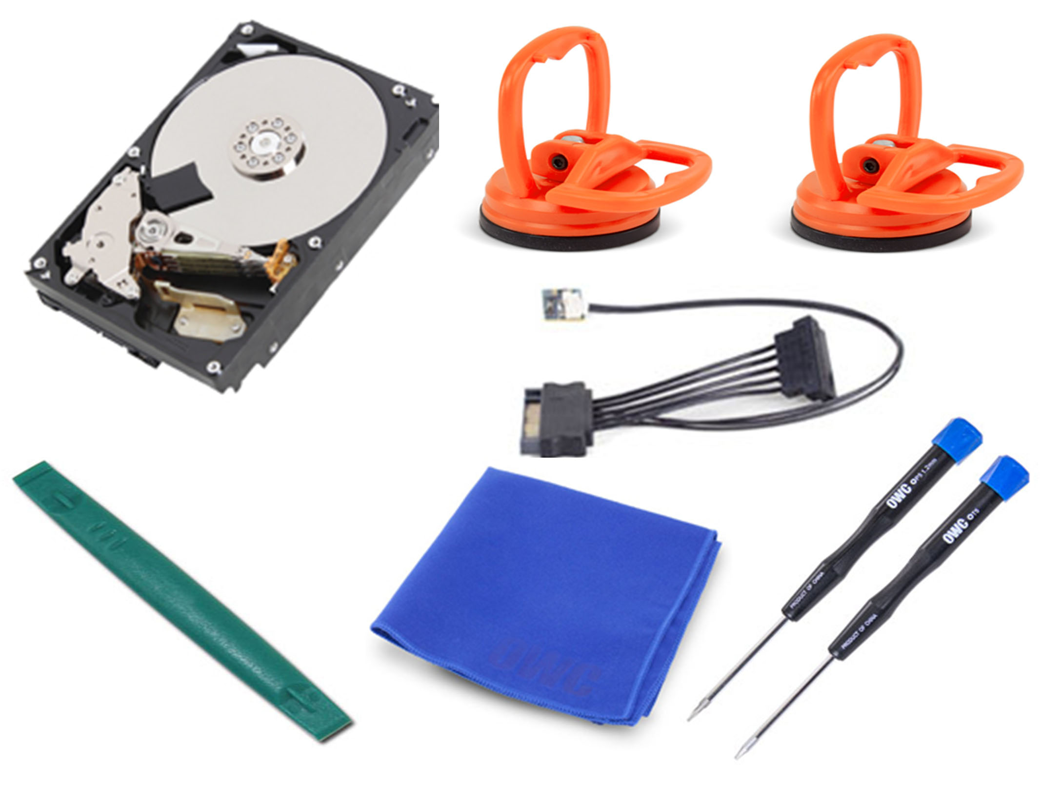 4.0TB OWC DIY HDD Internal Storage Upgrade/Replacement Kit for 27inch & 21.5inch iMac (2011) with 7200RPM Hard Drive New, by Other World Computing