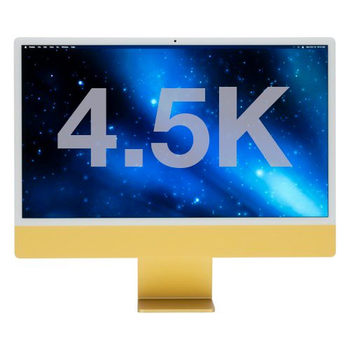 Apple 24" iMac Retina 4.5K (2023) 8-core Apple M3, Yellow - Used, Premium condition