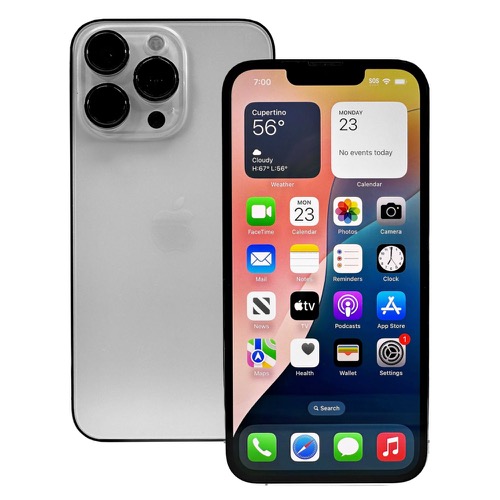 Apple iPhone 13 Pro 256GB USA/Global 5G/GSM+CDMA (Unlocked) - Silver