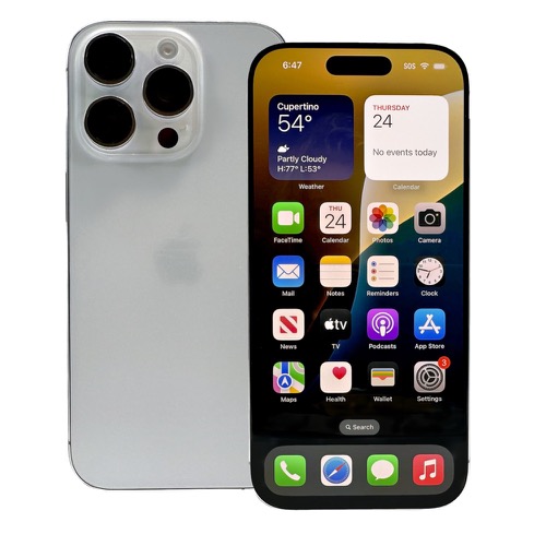 Apple iPhone 16 Pro 256GB USA/Global 5G/GSM (Unlocked) - White Titanium