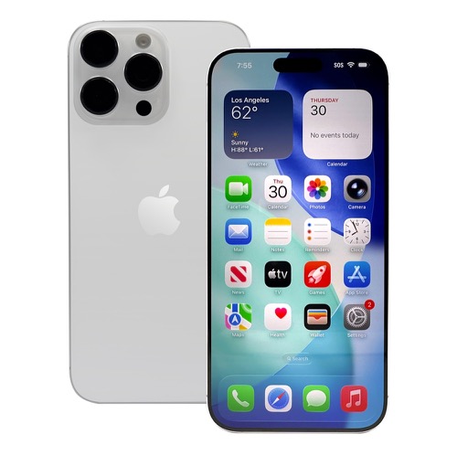 Apple iPhone 16 Pro Max 1.0TB USA/Global 5G/GSM (Unlocked) - White Titanium