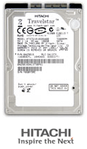 Hitachi TravelStar SATA Features 8MB Cache & 3yr Warranty.