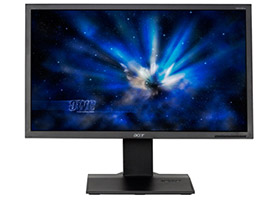 Acer 24 inch Widescreen White LED Backlit TFT LCD Monitor