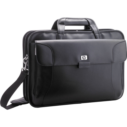 HP RR316UT Black 17" Executive Leather Notebook Case at
