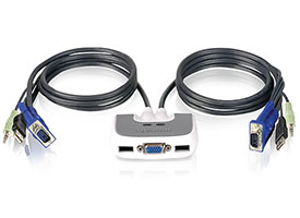 IOGear MiniView Micro USB KVM Switch