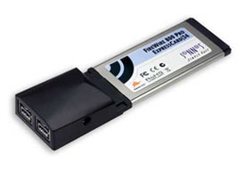2-Port FireWire 800 ExpressCard/34 Adapter