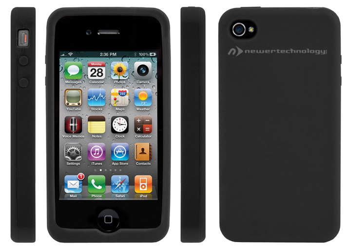 NuGuard Silicone Case for iPhone 4