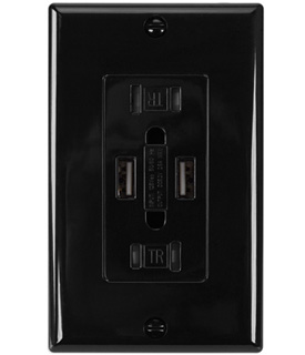 NewerTech Power2U AC/USB Wall Outlet