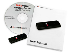 MAXPower 802.11g/b USB Adapter includes