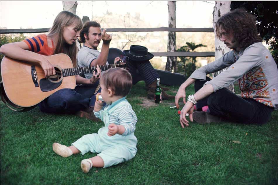 We were all in a wonderful, pleasant mood. It was a lovely day up in Laurel Canyon, the beautiful music playing, Mama Cass making lunch, and God. It was great.