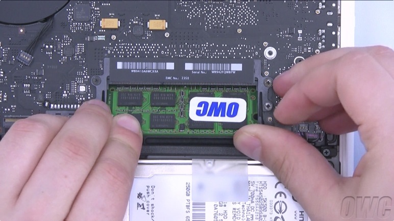 Macbook 2009 Upgrade Step 6c