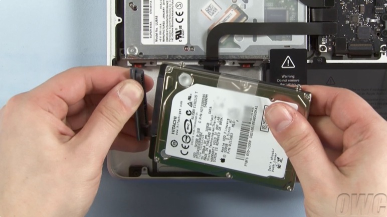 2011 13 Inch MacBook Pro HD Upgrade Step 8b