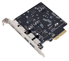 MAXPower 2-port eSATA 6Gb/s & 2-port USB 3.0 PCIe Controller Card